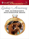 Cover image for The Australian's Housekeeper Bride